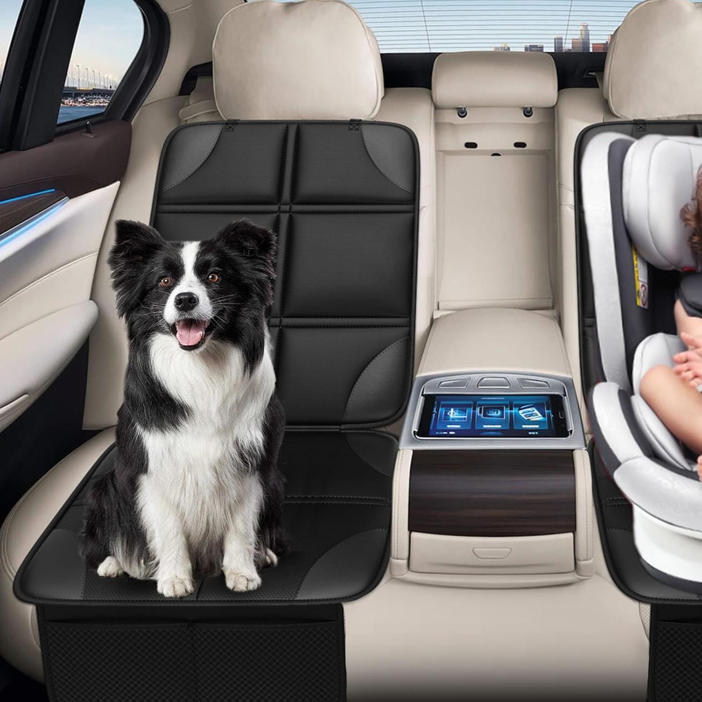Large Coverage Car Seat Protector — Full Protection & Comfort Upgrade