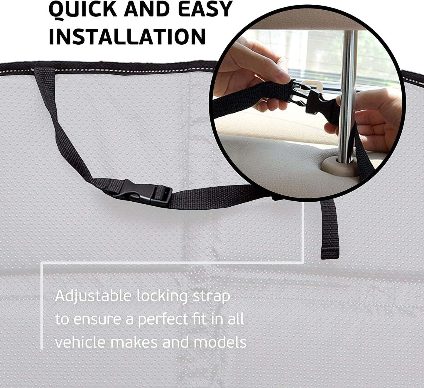 Premium Full-Cover Car Seat Protector — Complete Protection & Comfort