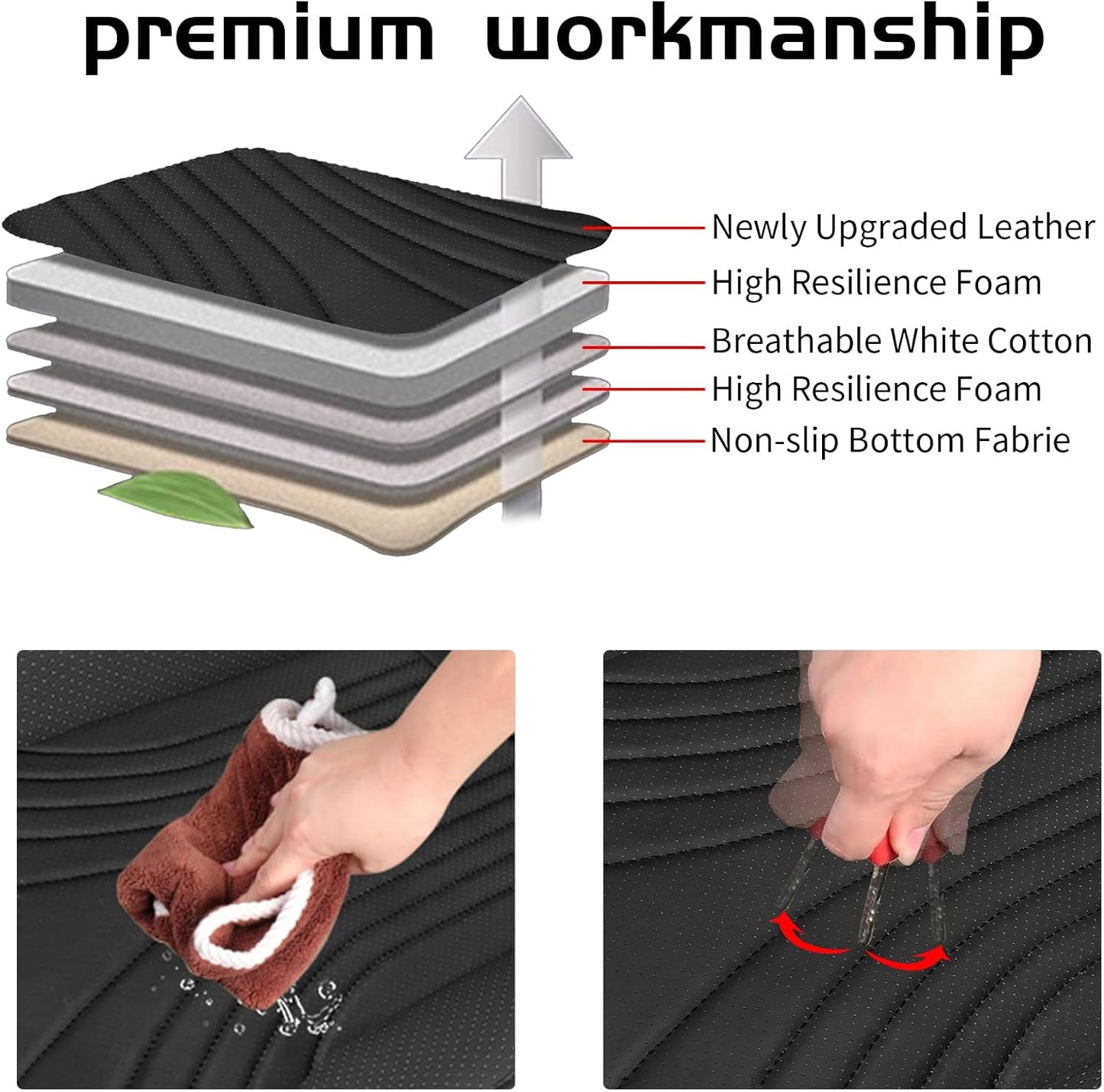 Premium Breathable Car Seat Cushion — Comfort, Elegance & Protection