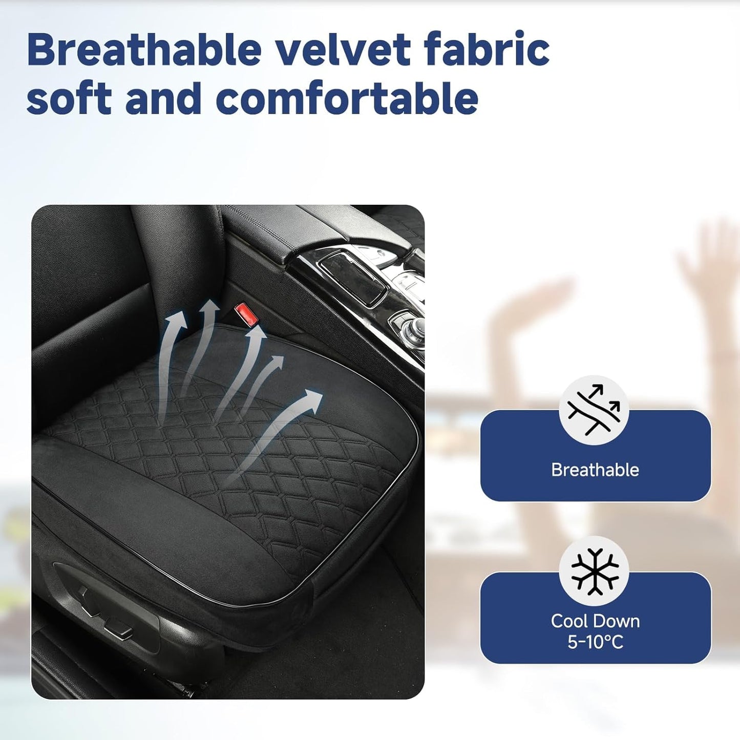 Universal Car Seat Cushion — Comfort & Protection for All Seasons