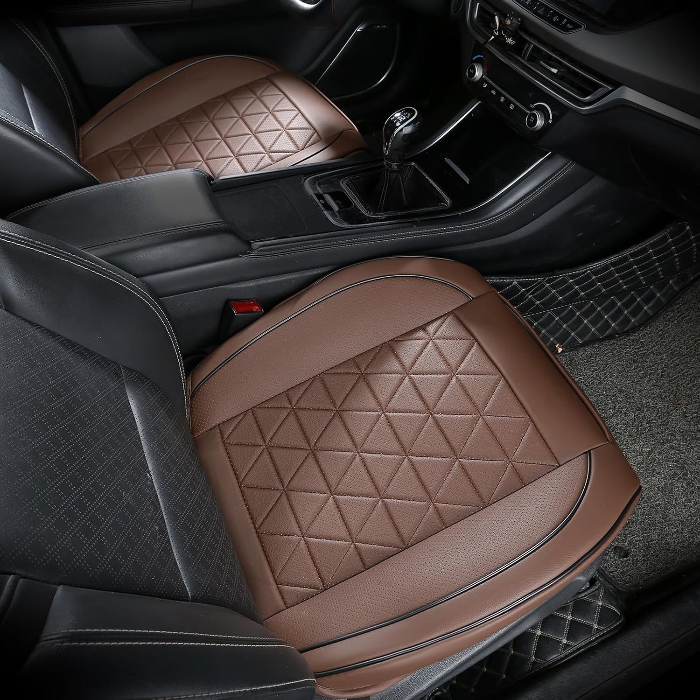 Premium Embroidered Car Seat Cover — Elegant Design, Secure Fit, Full Protection