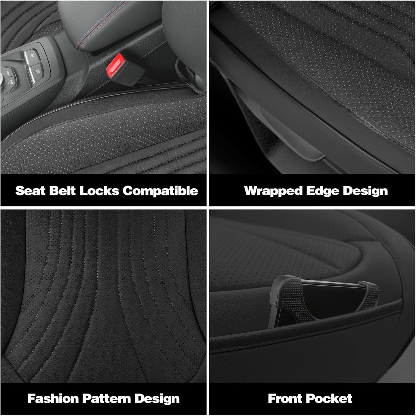 Premium Breathable Car Seat Cushion — Comfort, Elegance & Protection