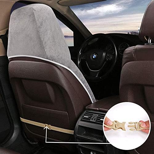 Gray Velvet Car Seat Cover — Comfortable, Breathable, and Stylish Protection for Your Seats