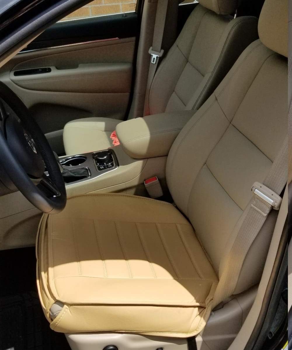 Thickened Leather Car Seat Cushion — Enhanced Comfort, Secure Fit & All-Season Use