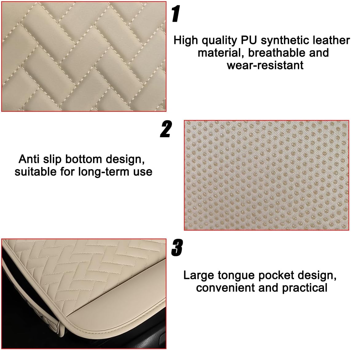 Minimalist Car Seat Protector — Stylish, Durable & Full Protection