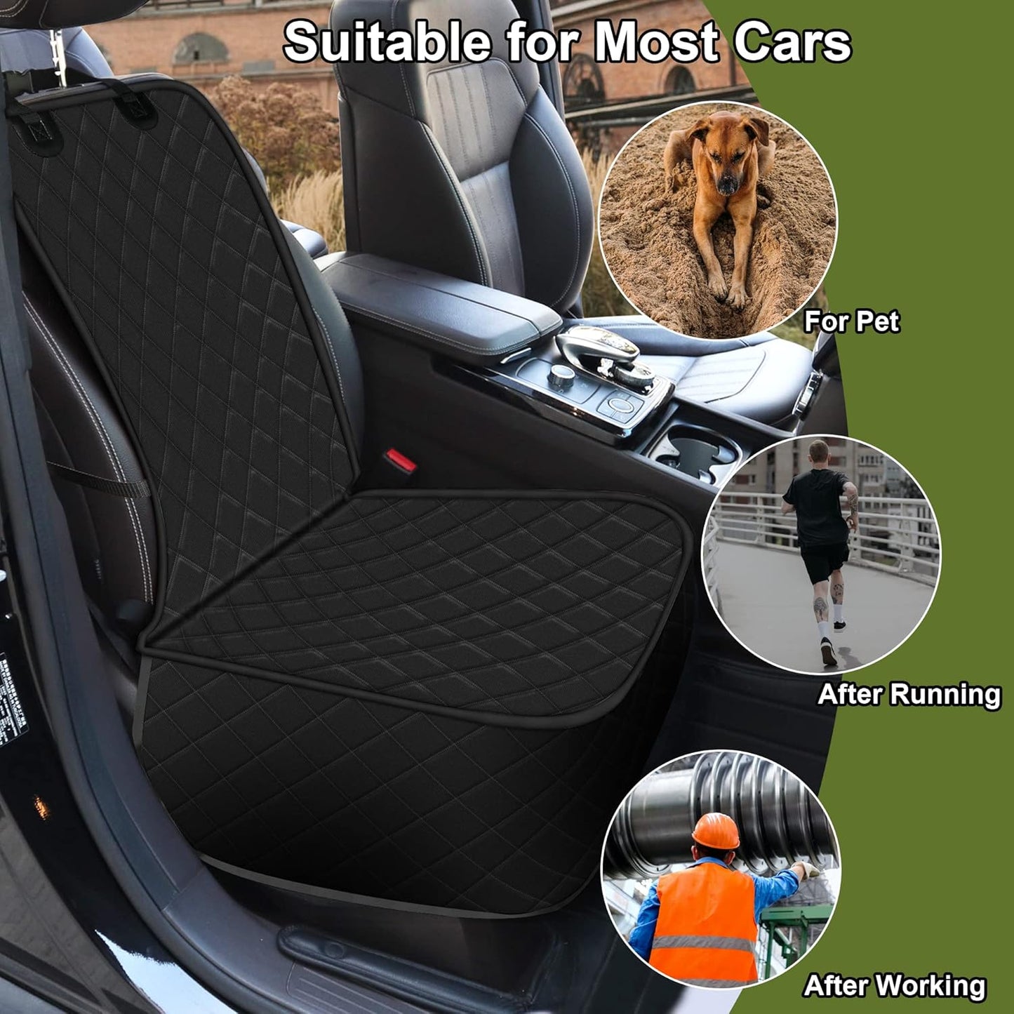 Universal Car Seat Protector — Full Coverage & Long-Lasting Protection