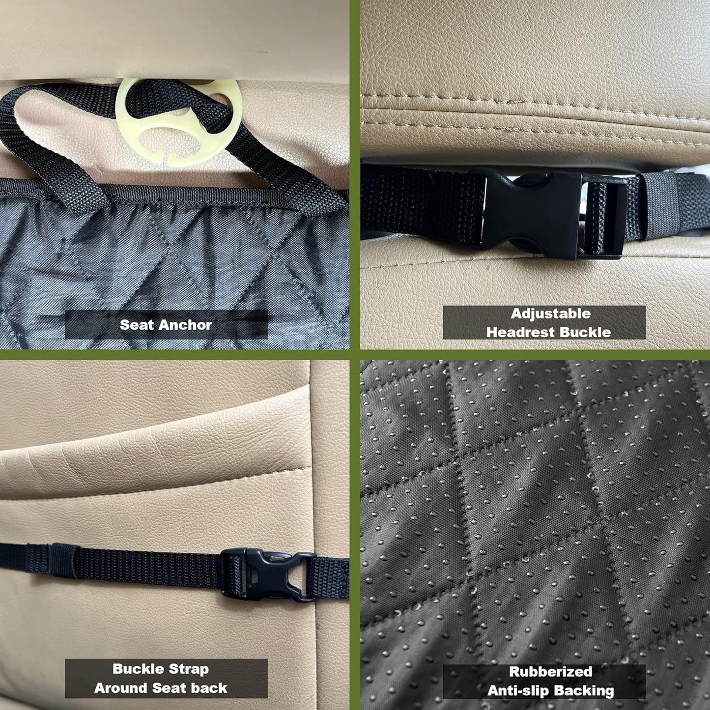 Universal Car Seat Protector — Full Coverage & Long-Lasting Protection